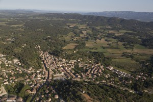 France, Bouches-du-Rhône (13), Rognes (vue aérienne)