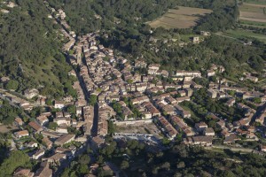 France, Bouches-du-Rhône (13), Rognes (vue aérienne)