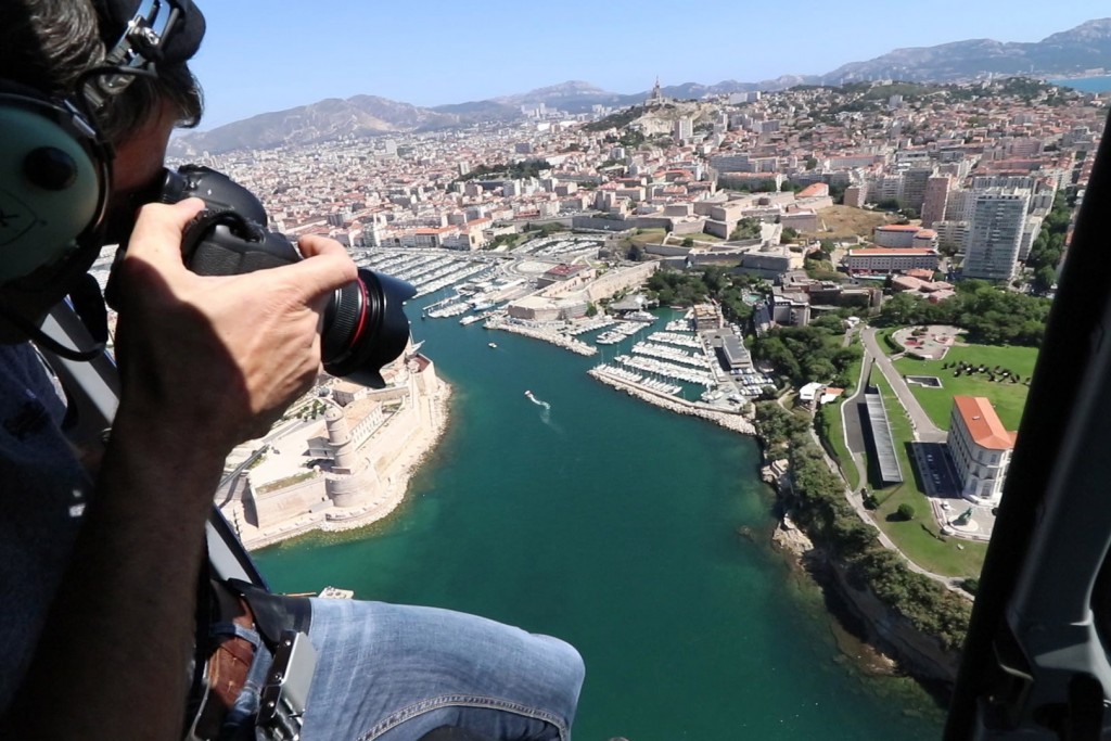 Marseille en hélicoptère