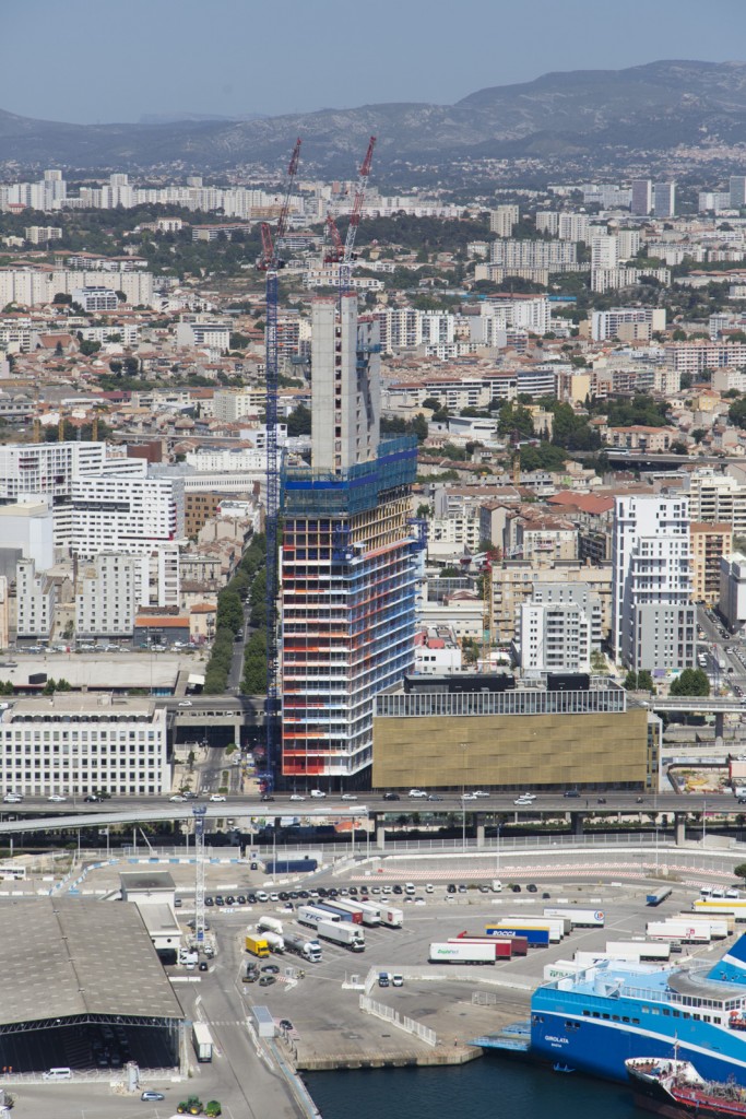 Marseille, 2 eme arrondissement, Grand Port Maritime de Marseille ou GPMM, quartier euromediterranee