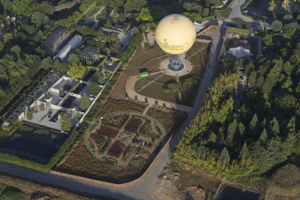 Angers, quartier des Hauts de Saint-Aubin, Parc Terra Botanica, parc d'attraction sur le végétal et la biodiversité et son