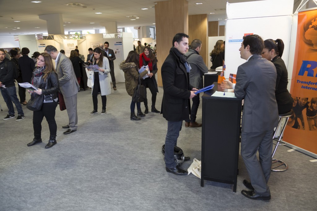 France, Bouches-du-Rhône, Marseille, Parc Chanot, palais des congrès et des expositions, salon forum de recrutement