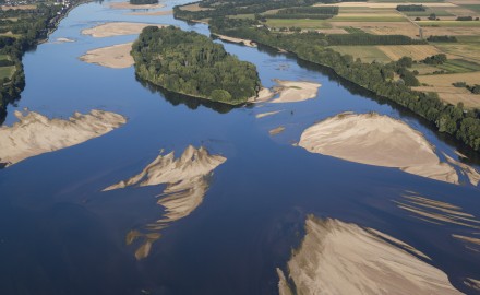 La Daguenière, île de Mézangeon (vue aérienne)