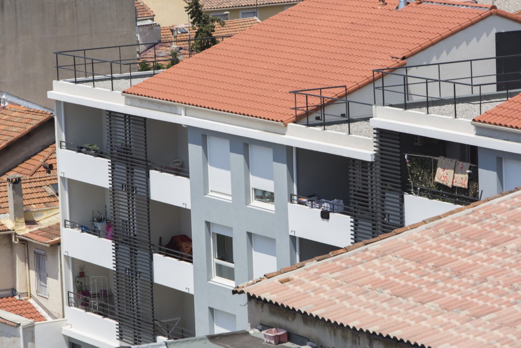 France, Bouches-du-Rhône (13), Marseille, Logis Méditerranée, Résidence