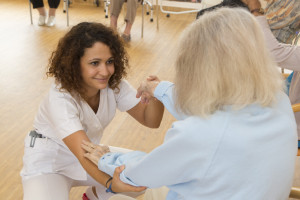 France, Bouches-du-Rhône (13), Marseille,  clinique Madeleine Remuzat, établissement de soins de suite et de réadaptation pour les patients âgés