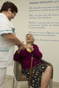 France, Bouches-du-Rhône (13), Marseille,  clinique Madeleine Remuzat, établissement de soins de suite et de réadaptation pour les patients âgés