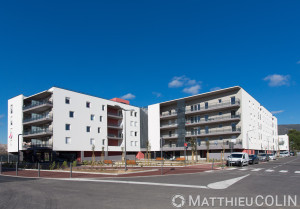 France, Var (83), Le lavandou, Les toiles blanches, programme immobilier du groupe Arcade