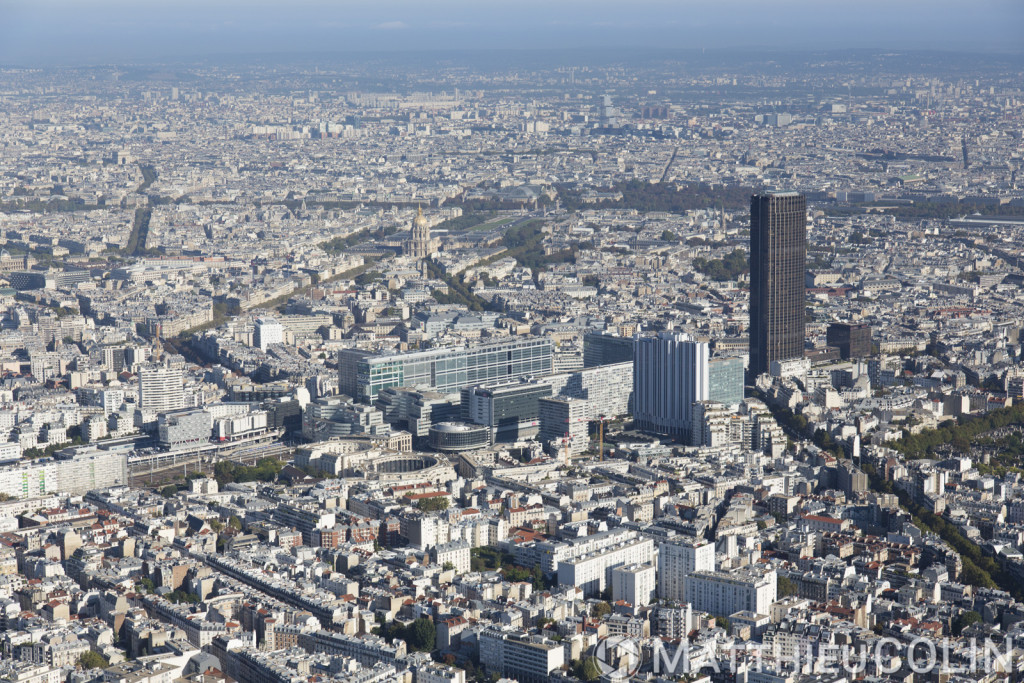 Vues aériennes de Paris et du sud de l'Ile-de-France