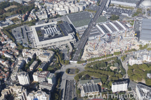 France, Val de Marne (94), Vanves, Paris (75), Périphérique, Parc des expositions de Paris (vue aérienne)