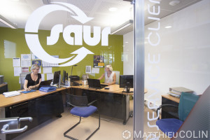 France, Gard (30), Nîmes, groupe Saur, accueil clientèle, 102 Allée de l'Amérique Latine