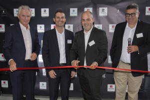 France, Bouches-du-Rhône (13), Vitrolles, Inauguration de Cosentino à Vitrolles, 46 avenue de l'Europe, le 13/06/2019