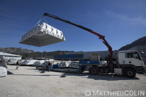 France, Bouches du Rhône (13), Gemenos, PID Piscine, Polyester Innovation Développement, fabrication de piscine Escale