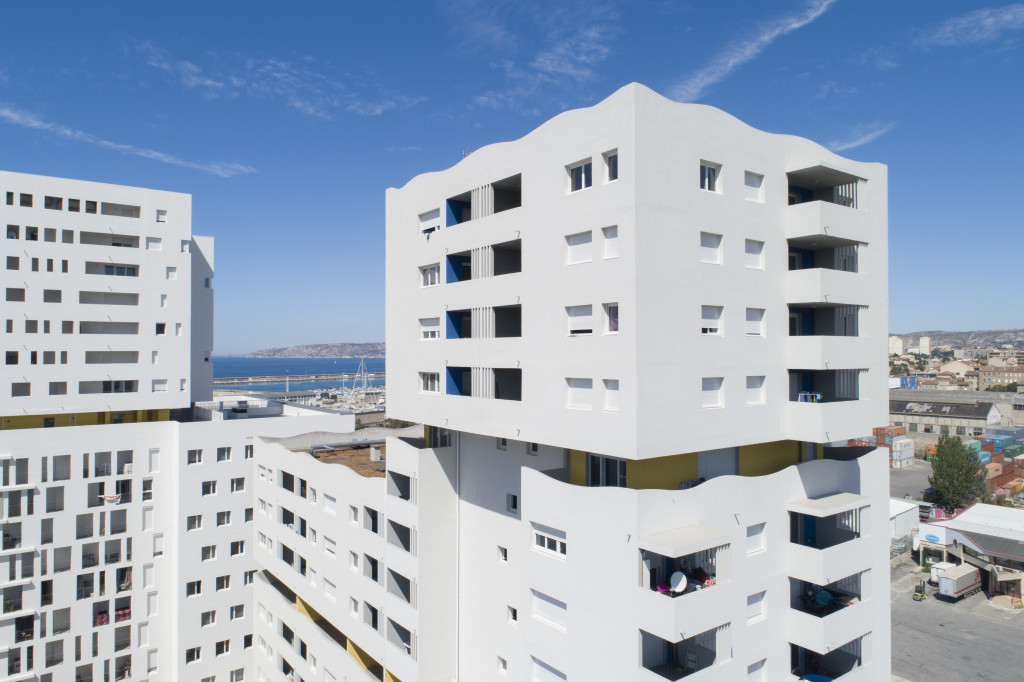 Marseille, Rue Allar, 13015, éco-quartier Smartseille, EcoCité Euroméditerranée, Résidence Horizon