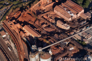 Vue aerienne de Gardanne