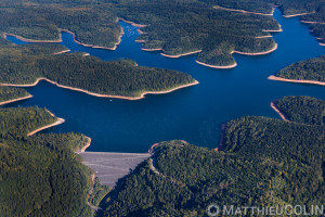 Lac de Pierre-Percée en Meurthe-et-Moselle