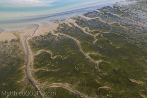 France, Vendée (85), Ile de Noirmoutier,  (vue aérienne)