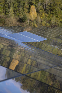 France, Tarn (81), L'Isle-sur-Tarn, centrale solaire photovoltaïque Urbasolar