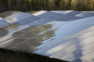 France, Tarn (81), L'Isle-sur-Tarn, centrale solaire photovoltaïque Urbasolar
